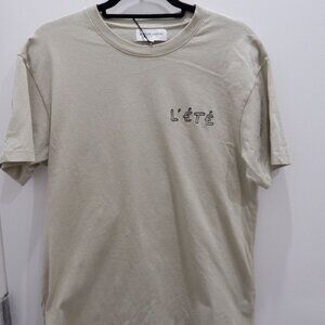 Maison Labiche Paris Embroidered T Shirt; Brand New